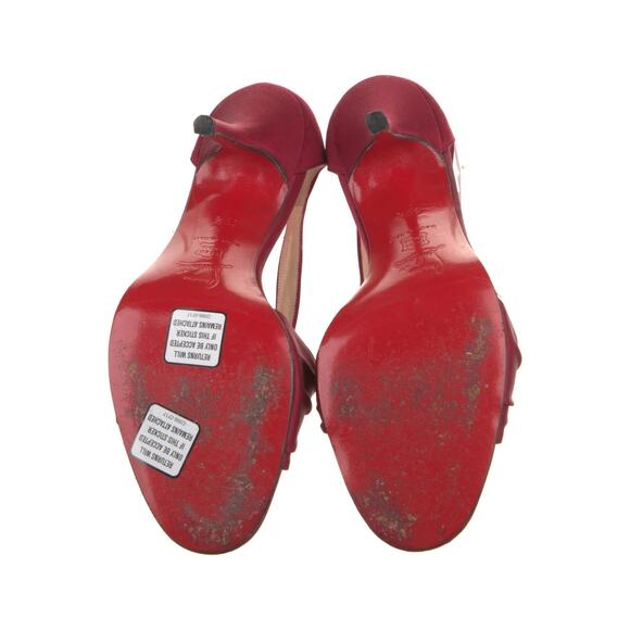 ❤️Christian Louboutin Satin Heels❤️ - Picture 4 of 4